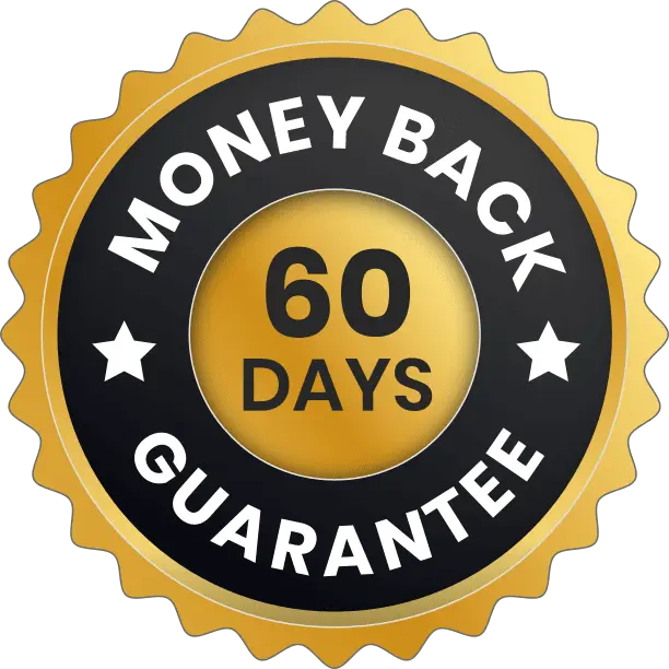 JelluTide 60-day unconditional refund promise seal