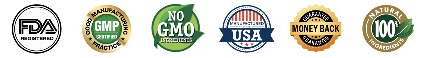 JelluTide trust badges FDA-registered GMP-certified non-GMO plant-based