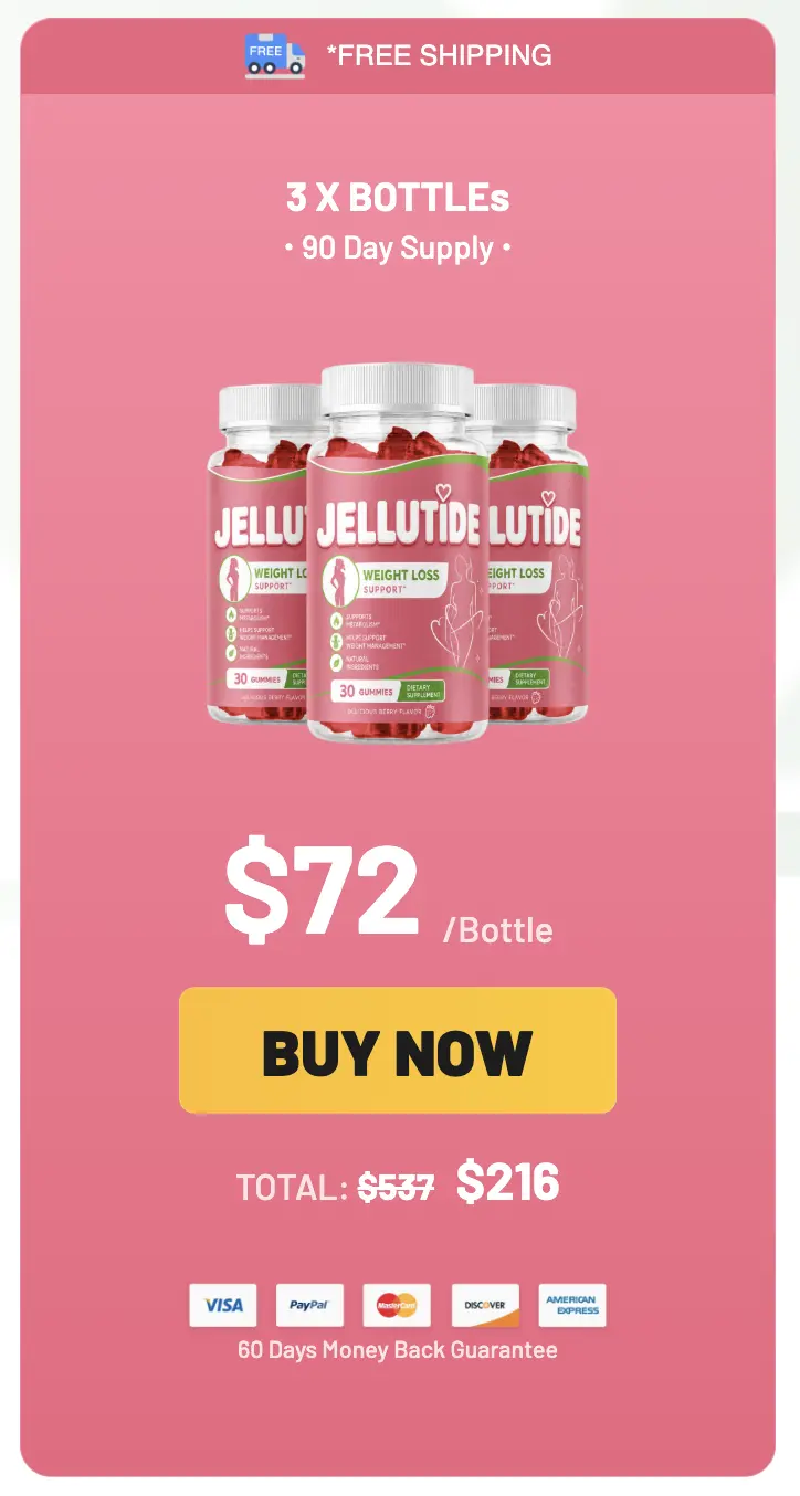 JelluTide 3-bottle 90-day discounted pack